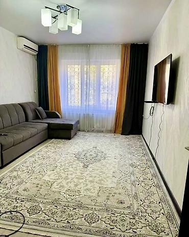 2 комнаты, 48 м², Асанбай мкр 105 серия, 1 этаж, Косметический ремонт