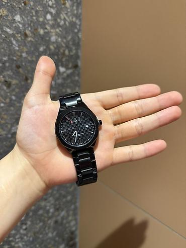 iphone whatch: Мужские наручные часы CURREN - Кварцевый механизм. - Корпус и браслет — 1