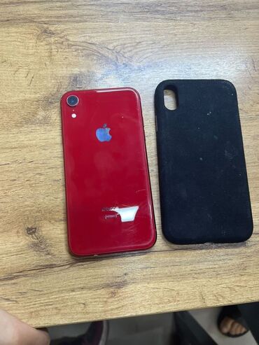 телефоны айфон 10: IPhone Xr, Б/у, 128 ГБ, Красный, Зарядное устройство, Защитное стекло, Чехол, 81 %