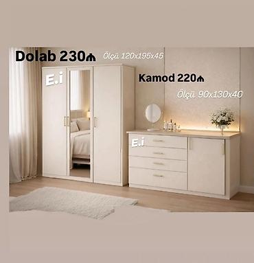 *3 Qapılı dolab 230AZN / Kamod 220Azn💥* ✔️Rəng seçimi var