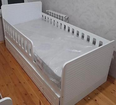 gənc odasi: Oğlan və qız üçün, Yeni, 2 təknəfərlik çarpayı, Komod — 1