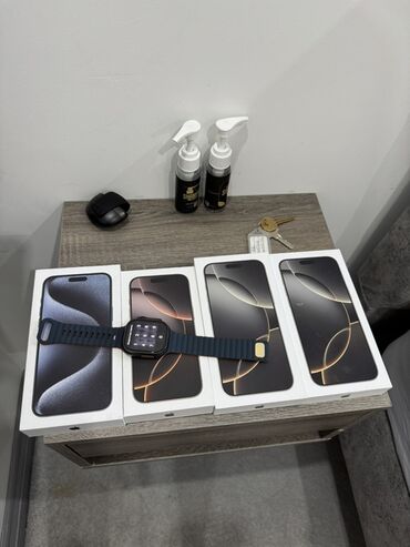 новые стиральные машинки: IPhone 16 Pro Max, Жаңы, 256 ГБ, Natural Titanium, Куту, 100 %