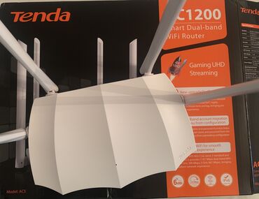 modem wifi tenda: Tecili satılır, endirim de etmek olar Marka: Tenda Model: Tenda AC5V3