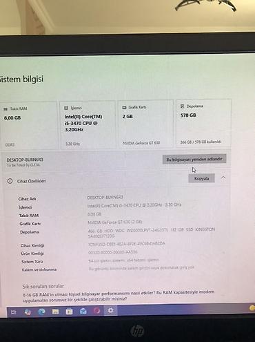 hp envy 17m cg1013dx: Masaüstü kompüter dəsti – oyun və gündəlik istifadə üçün tam hazır — 4
