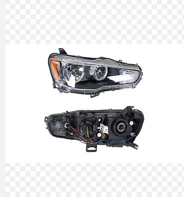 lancer: Комплект передних фар Mitsubishi 2010 г., Новый, Китай — 4