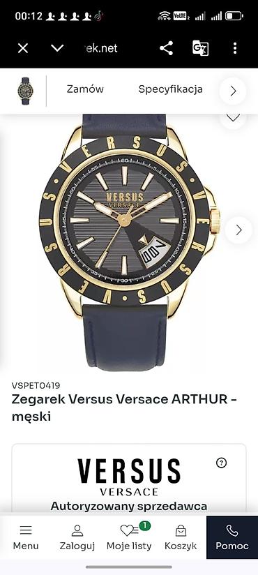 versace saat: Versus Versace ARTHUR kişi qol saatı (model: VSPETO419) - Korpus — 2