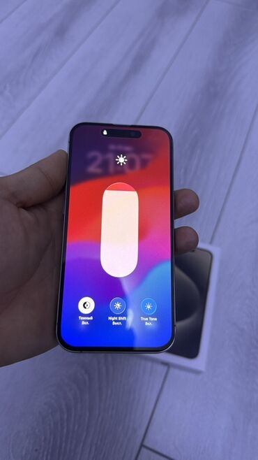 литий титанат: IPhone 15 Pro, Колдонулган, 256 ГБ, Natural Titanium, Куту, 85 %