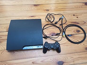 video ceken: Sony PlayStation 3 (PS3) Slim oyun konsolu Paket tərkibi: - PS3 Slim — 3