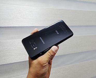 note 2: Samsung Galaxy S8 Plus, Б/у, 64 ГБ, цвет - Черный, 2 SIM — 4