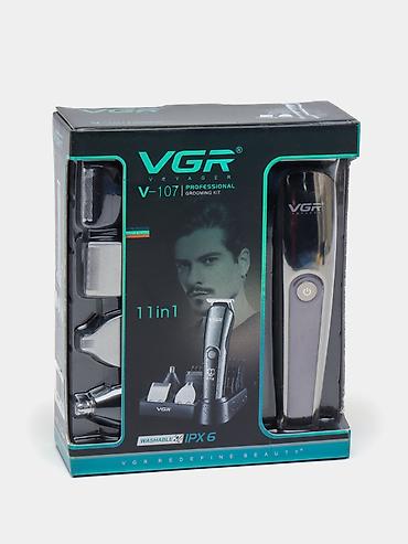 hesab satış: VGR V 107 - 5in1 trimmer dəsti / Shaver / 600mah / İPX6 / LED Displey — 10