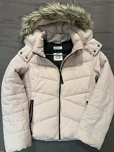 Üst geyimləri: H&M 150sm 11yaş 15azn. uşaq qış gödəkçəsi - Rəng: açıq — 1