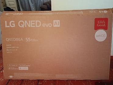 android televizor: Yeni Televizor LG QNED 55" 4K (3840x2160), Ünvandan götürmə — 8