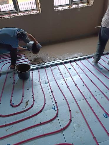 Бетонные работы: Бетонные работы и стяжка пола «под ключ» - Устройство черновых и — 1