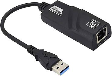 a 02: USB 3.0–Gigabit Ethernet adapter - İnterfeys: USB 3.0 (Type‑A) → RJ45 — 2