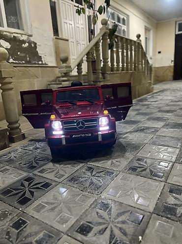 Uşaq üçün elektrik maşınları: Uşaq üçün elektrikli Mercedes-Benz G-Class AMG tipli minik avtomobili — 1