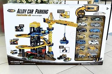 me: Игровой набор «Alloy Car Parking – Construction Site» с музыкой и — 1