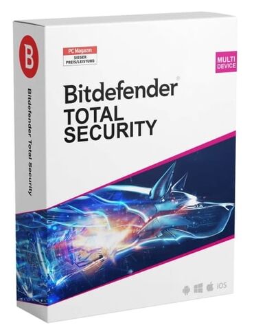 Компьютеры, ноутбуки и планшеты: Bitdefender Total Security 3 ay original hesab. 5 cihaza qədər