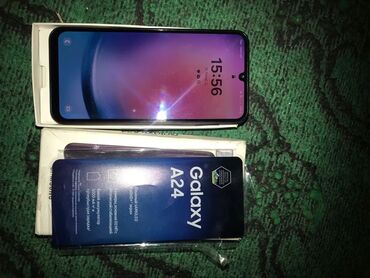 samsung e570: Samsung Galaxy A24 4G, 128 GB, rəng - Bənövşəyi, İki sim kartlı, Barmaq izi