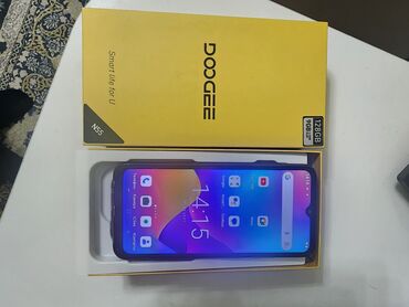 телефон дишовый: DOOGEE, N55, 128 ГБ, түсү - Кара