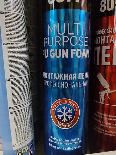 полость: Akfix 807P — профессиональная монтажная пена для пистолета (PU Gun — 1