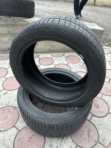 зимная резина: Шины 245 / 45 / R 19, Зима, Б/у, Пара, Внедорожные (АТ/МТ), Hankook