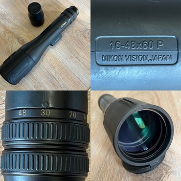куплю бинокль ссср: Шикарная Мощная Зрительная Труба Nikon Spotter XL ll 16-48x60 (Япония)
