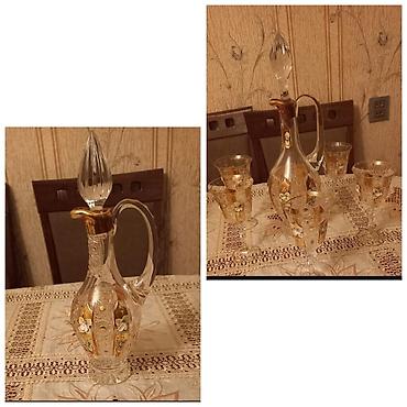 kompot: Rəng - Qızılı, Xrustal, 2, 3-dən çox l, Çexiya — 3