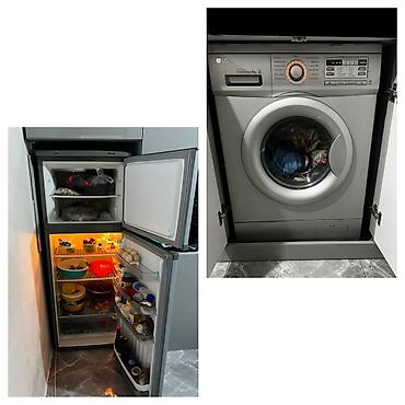 Soyuduc Dnepr(defrost) ve paltaryuyan LG (6kq) birlikde 500azn