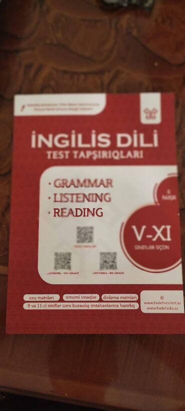 ingilis dili test kitabı: Abituriyentler üçün ingilis dili test kitabi, əla kitabdir imtahana