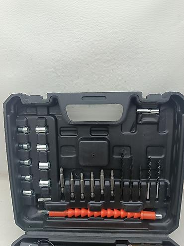 змей: Аккумуляторная дрель-шуруповерт PowerMax 48V в кейсе с набором насадок — 3