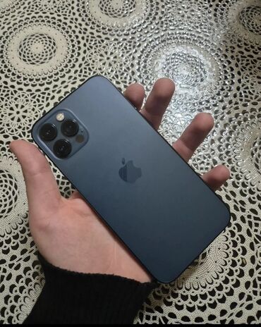 iphone x11: IPhone 12 Pro, Pacific Blue, Face ID