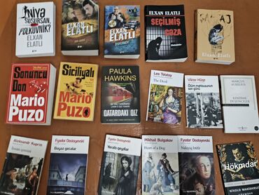 Romanlar və klassikalar, kitabların əksəriyyəti 1 dəfə oxunub və
