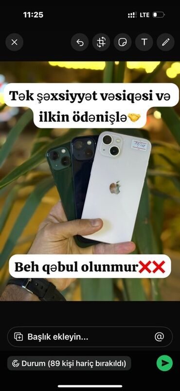 099 olan nomreler: IPhone 13, Yaşıl, Sənədlərlə