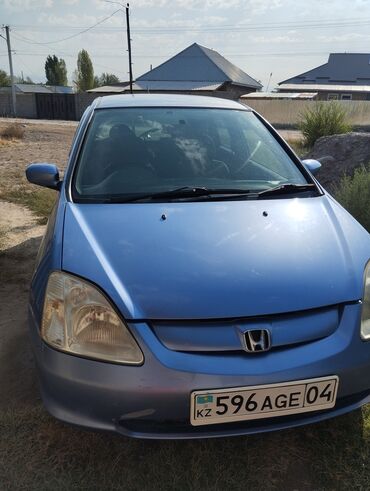 машиналар: Honda Civic: 2003 г., 1.6 л, Газ, Хэтчбэк