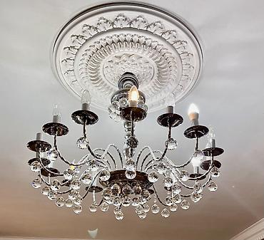 Çılçıraq, 6 lampa, Metal