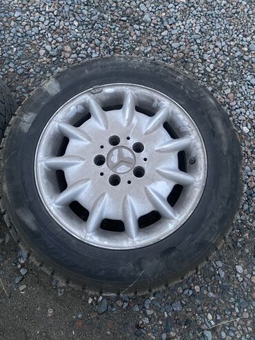 r16 зимние: Литые Диски R 16 Mercedes-Benz, Комплект, отверстий - 5, Б/у