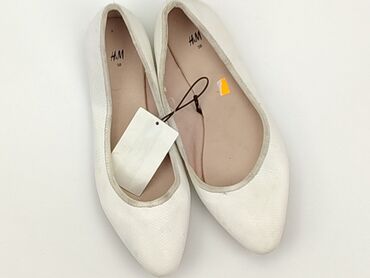 sukienki na wesele plaska: Ballerinas for women, 38, H&M, condition - Good