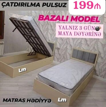 Çarpayılar: Yeni, Təknəfərlik çarpayı, Bazalı, Matras ilə, Siyirməsiz, Azərbaycan