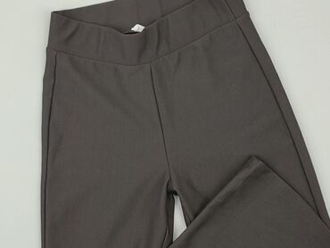 granatowe spodnie materiałowe damskie: Material trousers, SinSay, XS (EU 34), condition - Very good