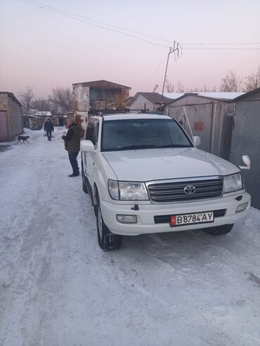 Toyota: Toyota Land Cruiser: 2004 г., 4.7 л, Автомат, Газ, Внедорожник