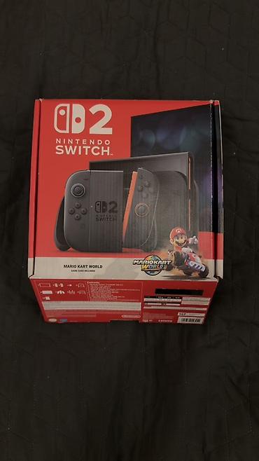 Nintendo Switch 2 Dok Stansiyası (Dock station), zavod qutusu və