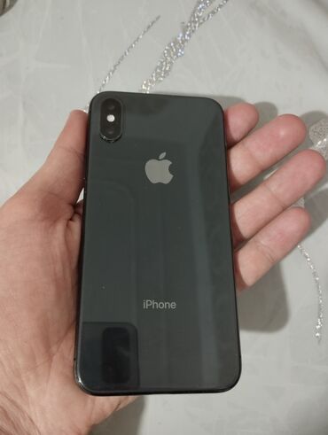 Apple iPhone: IPhone X, 64 GB, Space Gray, Barmaq izi, Face ID