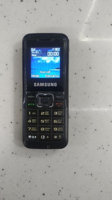 samsung sumqayit: Samsung GT-E1070, цвет - Черный, Гарантия, Кнопочный