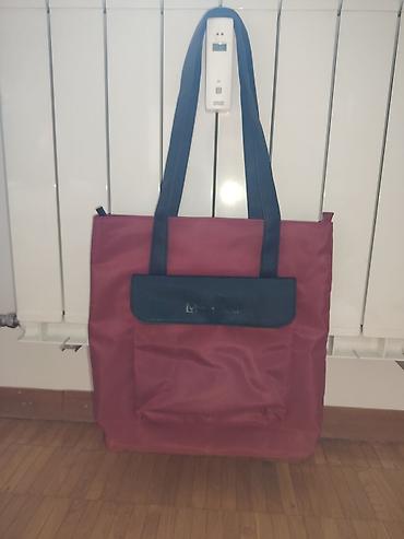 ranac za mamu i bebu: Shopper torba MH WAW – model sa dugim ručkama - Materijal: lagani — 1