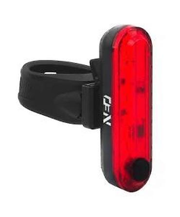 pederuse za decake: ZADNJE SVETLO SAFE 2 USB,CRNA | Punjivo zadnje svetlo za bicikl — 4