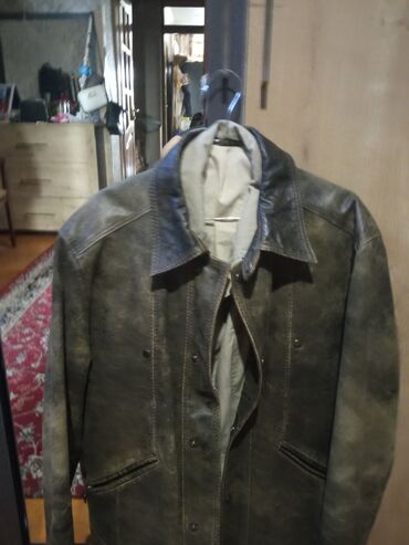 Kurtkalar: HUGO BOSS kişi dəri gödəkcə - Material: qalın, təbii dəri — 13