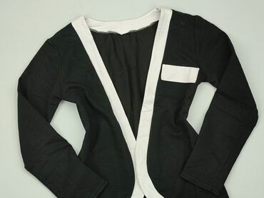bluzki w serek czarne: Kardigan, S, stan - Dobry