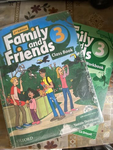 книга family and friends: Family and Friends 3. Издание 2-ое. Class Book - делались единичные