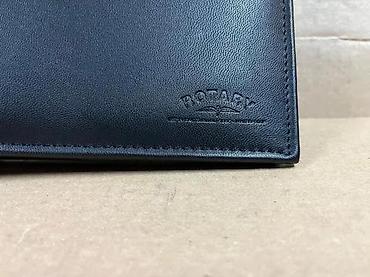 torba za dokumente: Rotary kožna fascikla/planer sa mehanizmom za listove - Materijal — 2