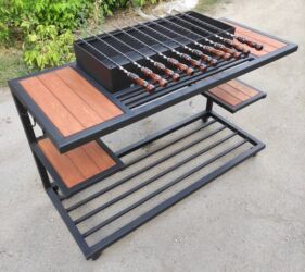 аппарат для куры гриль газовый: Мангал Акылуу жеткирүү, Өзү алып кетүү